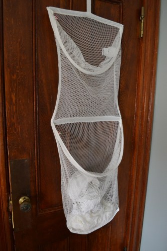 great laundry “bin” for small spaces