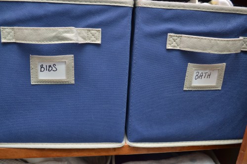 I found these bins for a song at Target