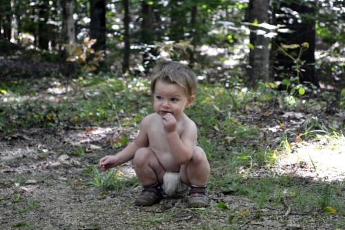 At least we gave him a pair of shoes to send him off into the wild to fend for himself...